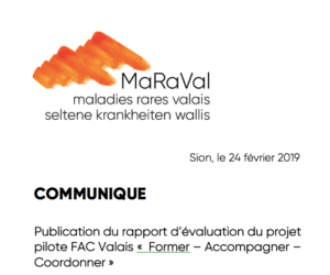 Communiqué de presse : publication du rapport FAC Valais
