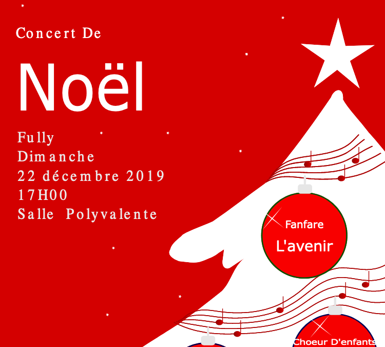 Concert de Noël à Fully en faveur de MaRaVal