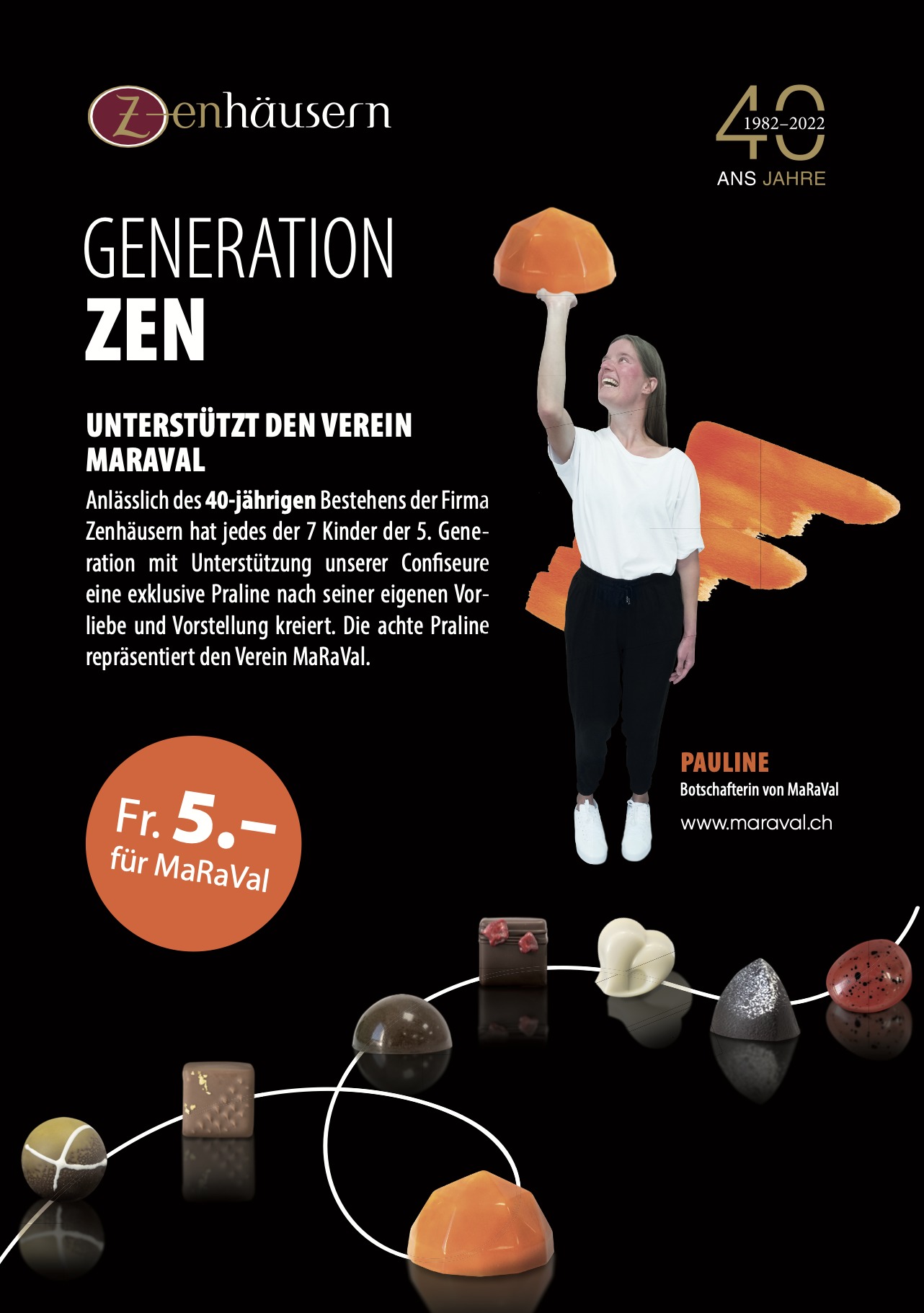 Generaton Zen - Flyer Pauline - DE