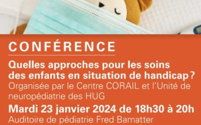 Quelles approches pour les soins des enfants en situation de handicap ? – 23 janvier 2024