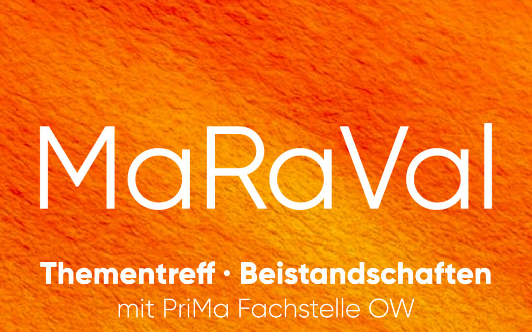Thementreff · Beistandschaften – 8. Oktober 2025 – 18h30