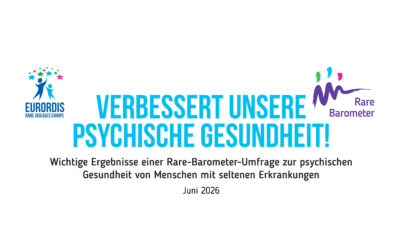 Psychische Gesundheit und seltene Krankheiten · Eine europäische Studie läutet die Alarmglocke