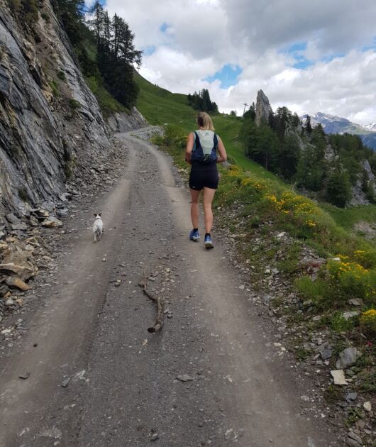 Entraînement trail - 17km du Tour des Alpages à Anzère